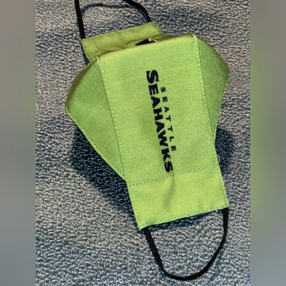 Seattle Seahawks Reusable Face Covering Mask. Youth.